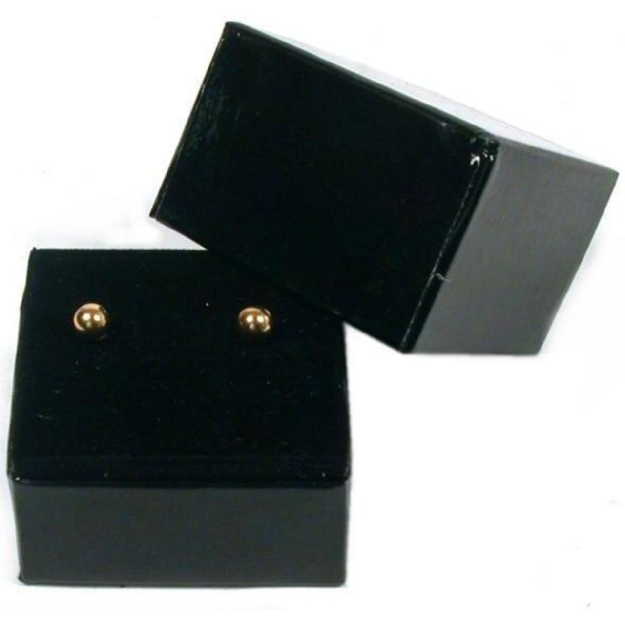 Black Velvet Earring Gift Box Jewelry Showcase Display